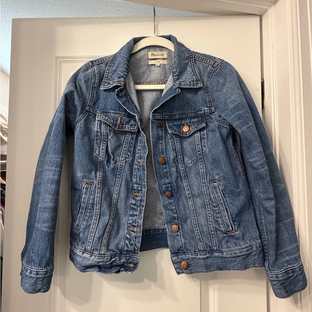 Madewell the Jean jacket in Pinter wash size medium - Picture 2 of 8